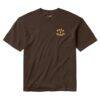 San Diego Padres Born x Raised Unisex Eyebuster T-Shirt - Brown - Side View