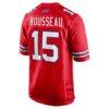 Gregory Rousseau Buffalo Bills Nike Game Jersey - Red - Detail View