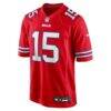 Gregory Rousseau Buffalo Bills Nike Game Jersey - Red - Side View