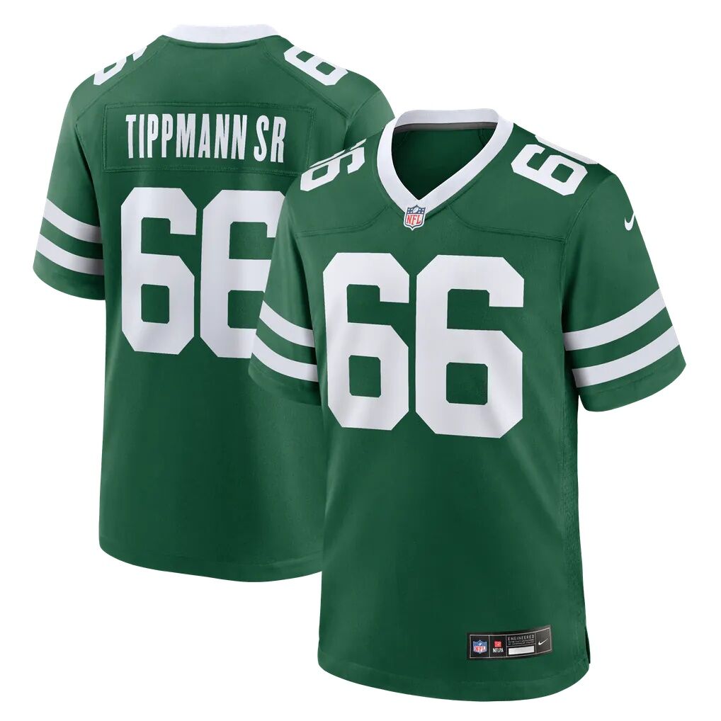 Joe Tippmann New York Jets Nike Team Game Jersey