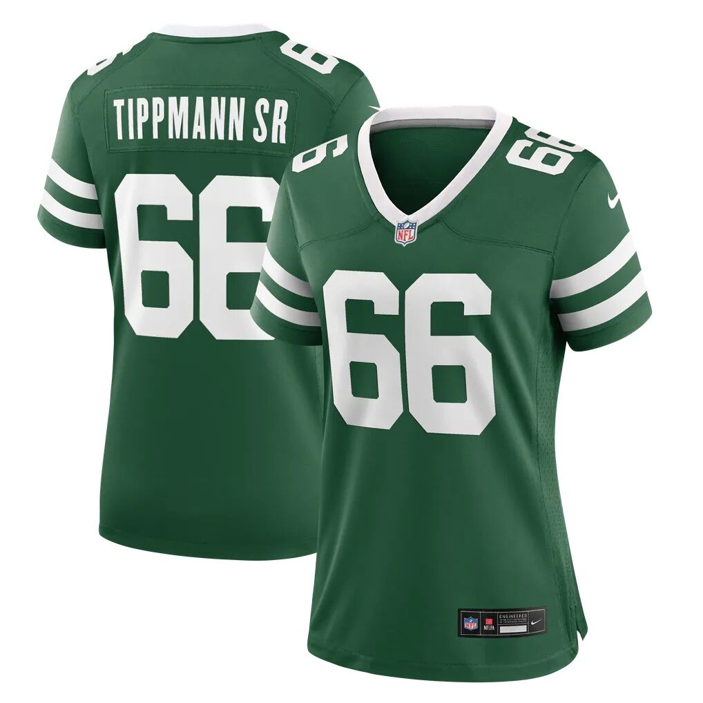 Joe Tippmann New York Jets Nike Women's Team Game Jersey
