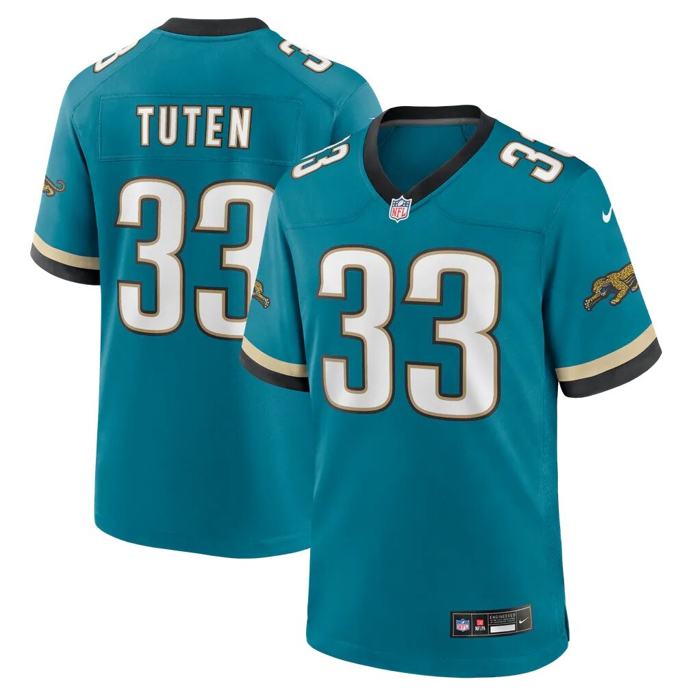 Bhayshul Tuten Jacksonville Jaguars Nike Alternate 2 Game Jersey