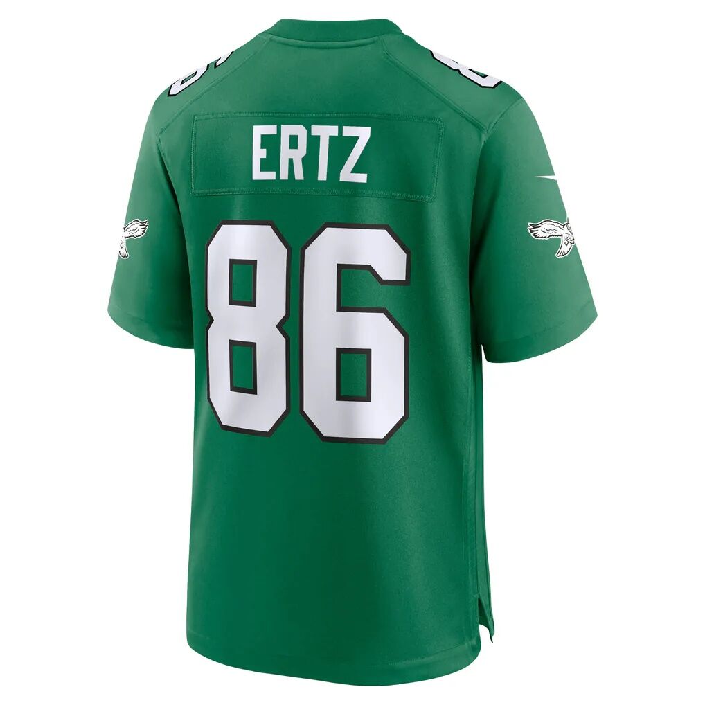 Zach Ertz Philadelphia Eagles Nike Alternate Game Jersey - Kelly Green
