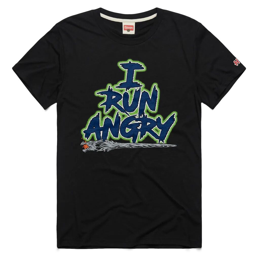 Jadarian Price Seattle Seahawks Homage Unisex Angry Runs Tri-Blend T-Shirt