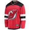 New Jersey Devils Fashion7 Women's Away Breakaway Jersey - Red - Side View