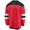 New Jersey Devils Fashion7 Home Breakaway Jersey - Red - Detail View