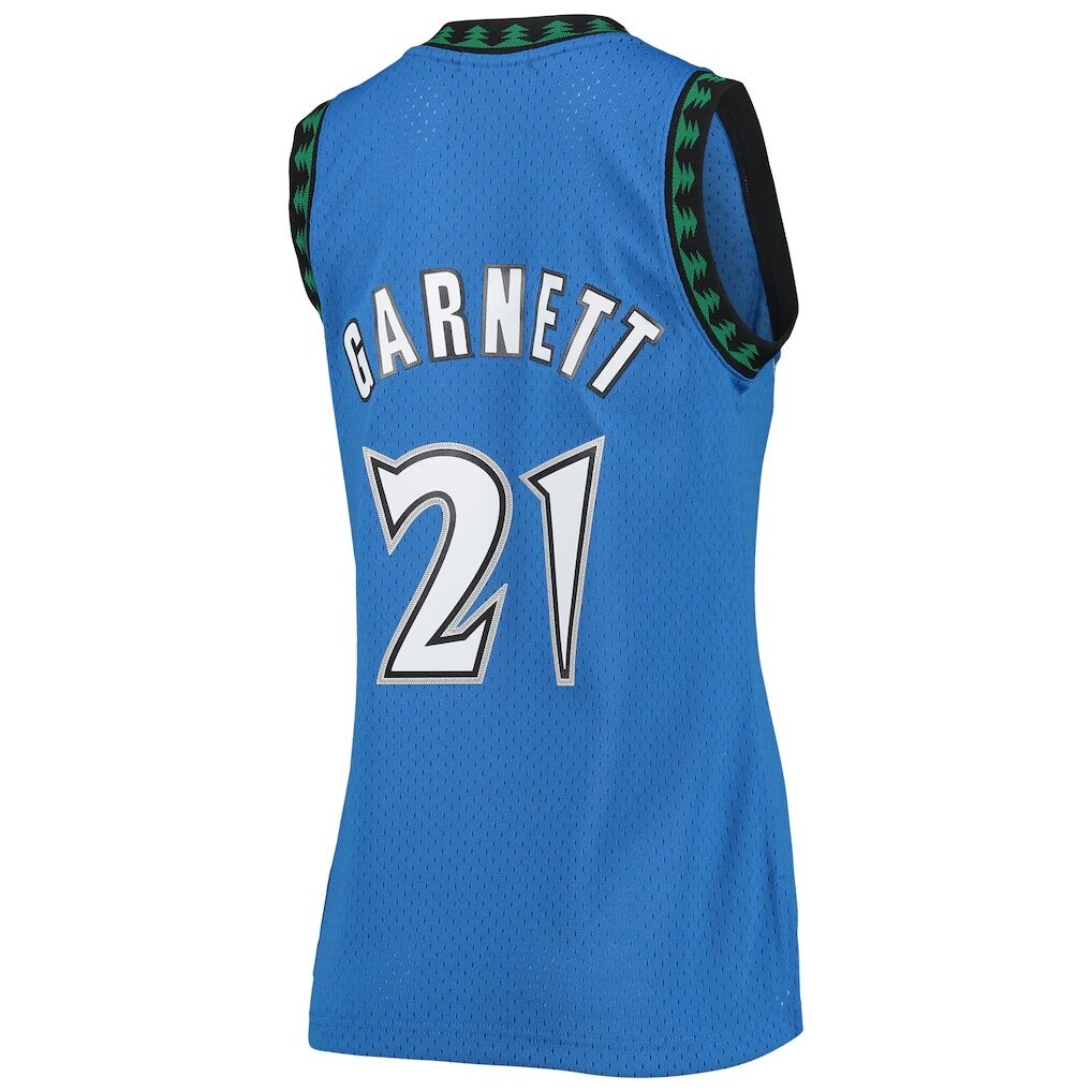 Kevin Garnett Minnesota Timberwolves Mitchell & Ness Women's  Hardwood Classics Swingman Jersey