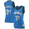 Kevin Garnett Minnesota Timberwolves Mitchell & Ness Women's Hardwood Classics Swingman Jersey - Blue - Front View