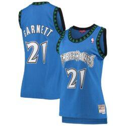 Kevin Garnett Minnesota Timberwolves Mitchell & Ness Women's  Hardwood Classics Swingman Jersey