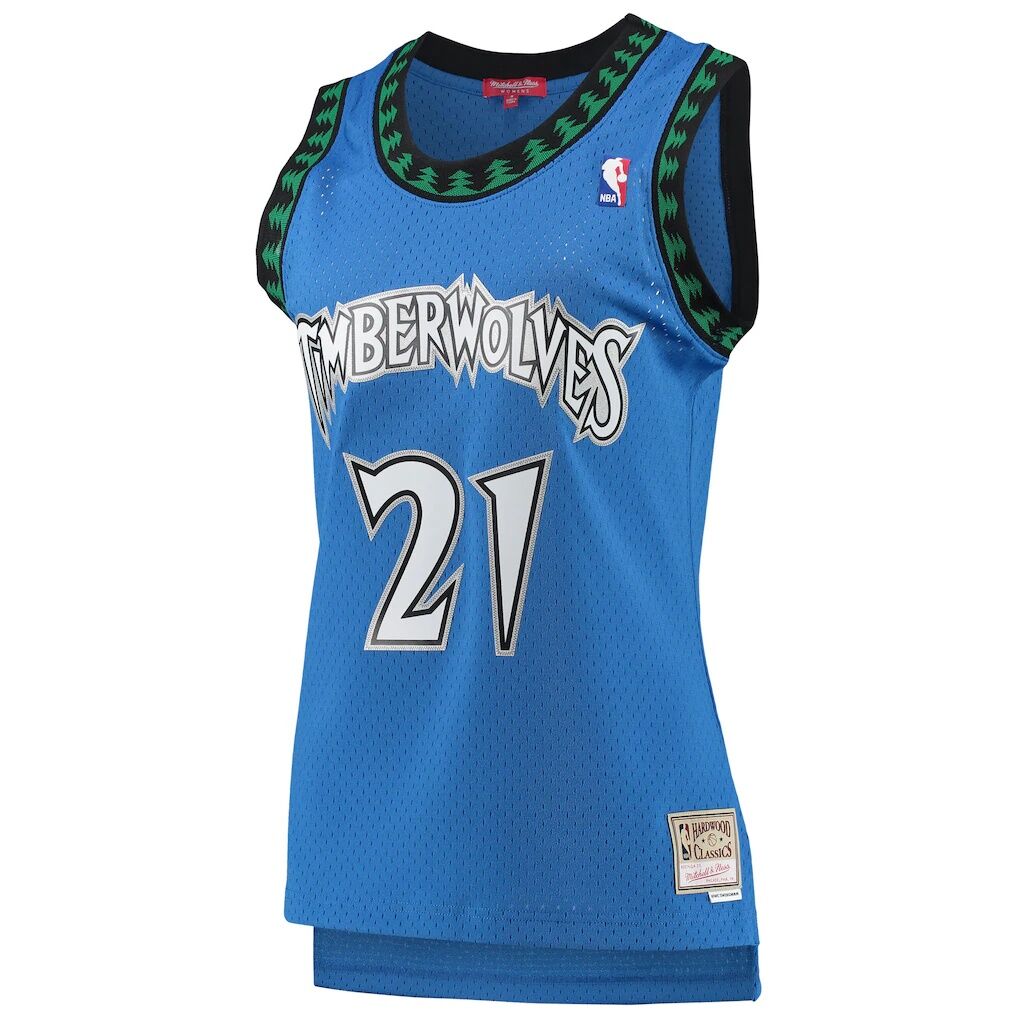 Kevin Garnett Minnesota Timberwolves Mitchell & Ness Women's  Hardwood Classics Swingman Jersey