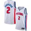 Cade Cunningham Detroit Pistons Nike Unisex Swingman Jersey - White - Front View