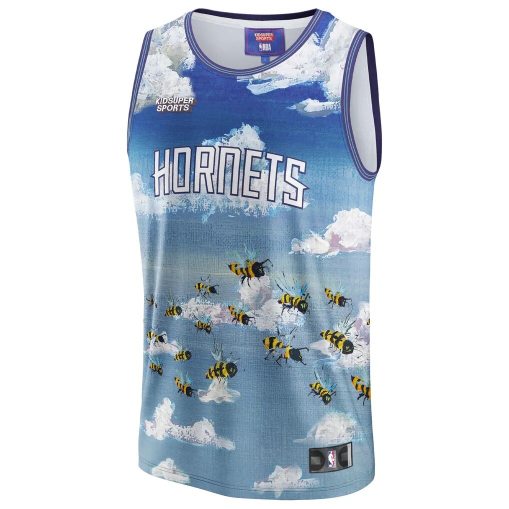 Charlotte Hornets NBA & KidSuper Studios by Fashion7 Unisex Hometown Jersey