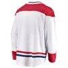 Montreal Canadiens Fashion7 Away Breakaway Jersey - White - Detail View