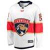 Florida Panthers Fashion7 Away Breakaway Jersey - White - Side View