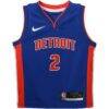 Cade Cunningham Detroit Pistons Nike Infant Swingman Player Jersey - Blue - Side View