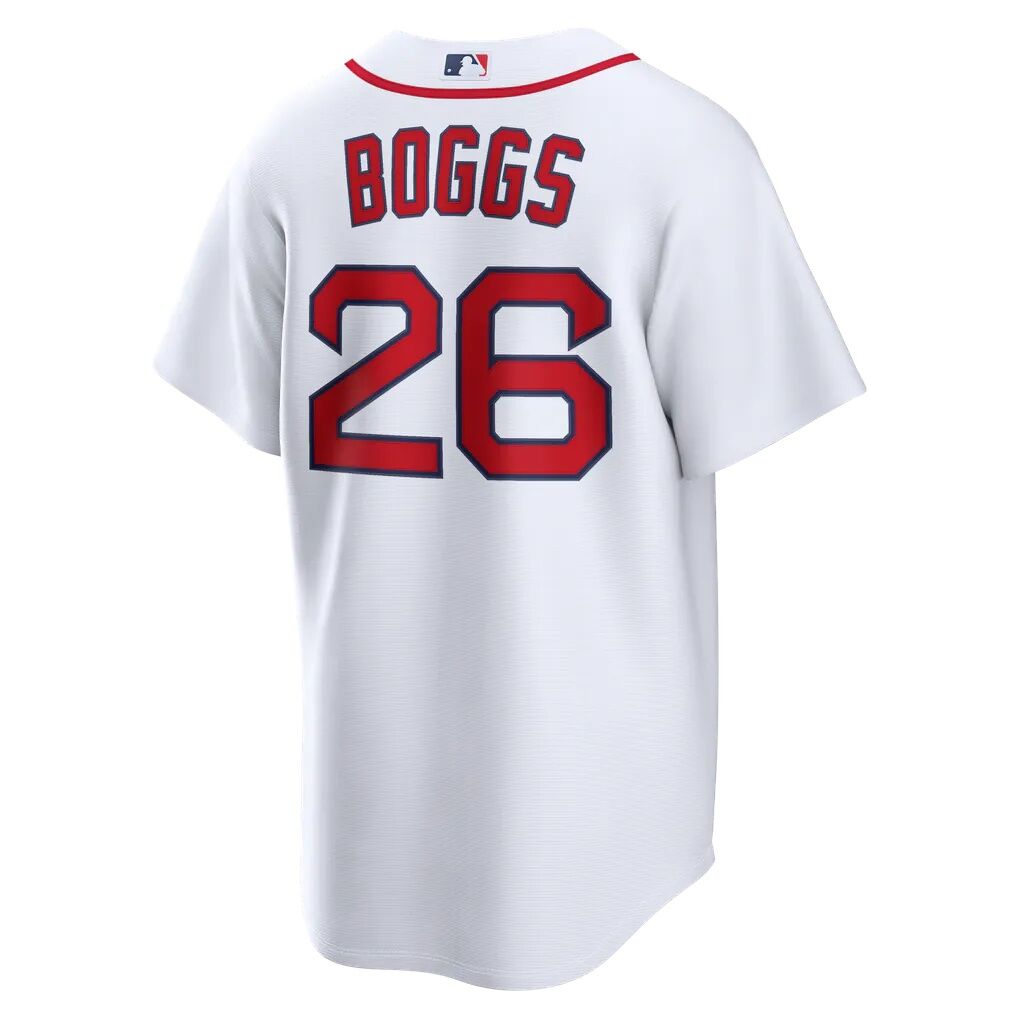 Wade Boggs Boston Red Sox Nike Home Retired Player Replica Jersey