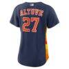 Jose Altuve Houston Astros Nike Women's Alternate Replica Jersey - Navy - Alt1