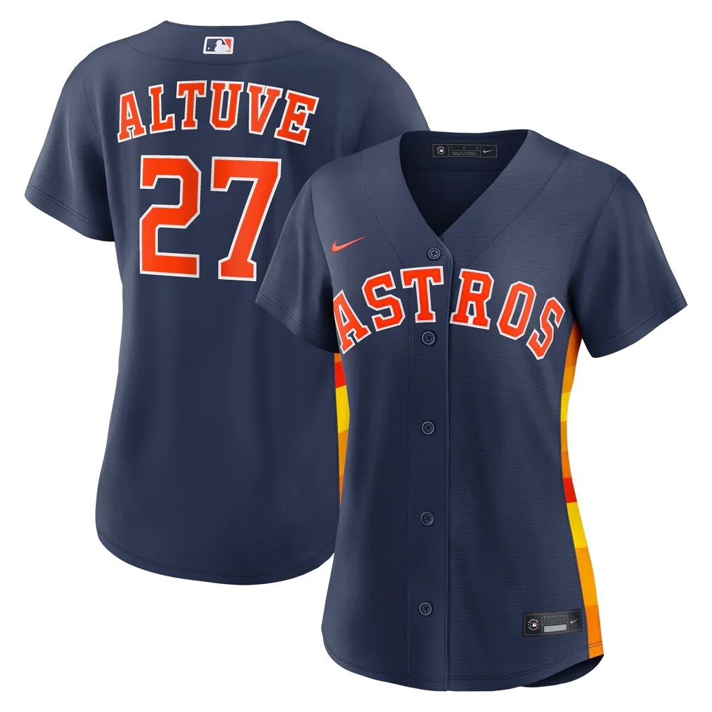 Jose Altuve Houston Astros Nike Women's Alternate Replica Jersey
