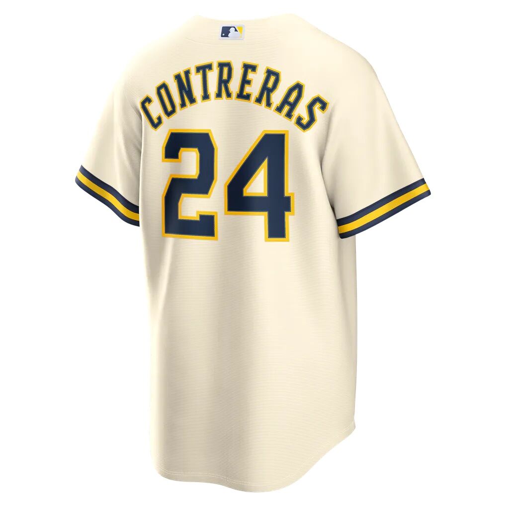 William Contreras Milwaukee Brewers Nike Home Replica Jersey