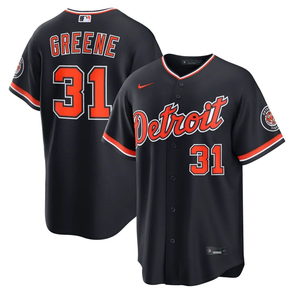 Riley Greene Detroit Tigers Nike Alternate Stadium Jersey