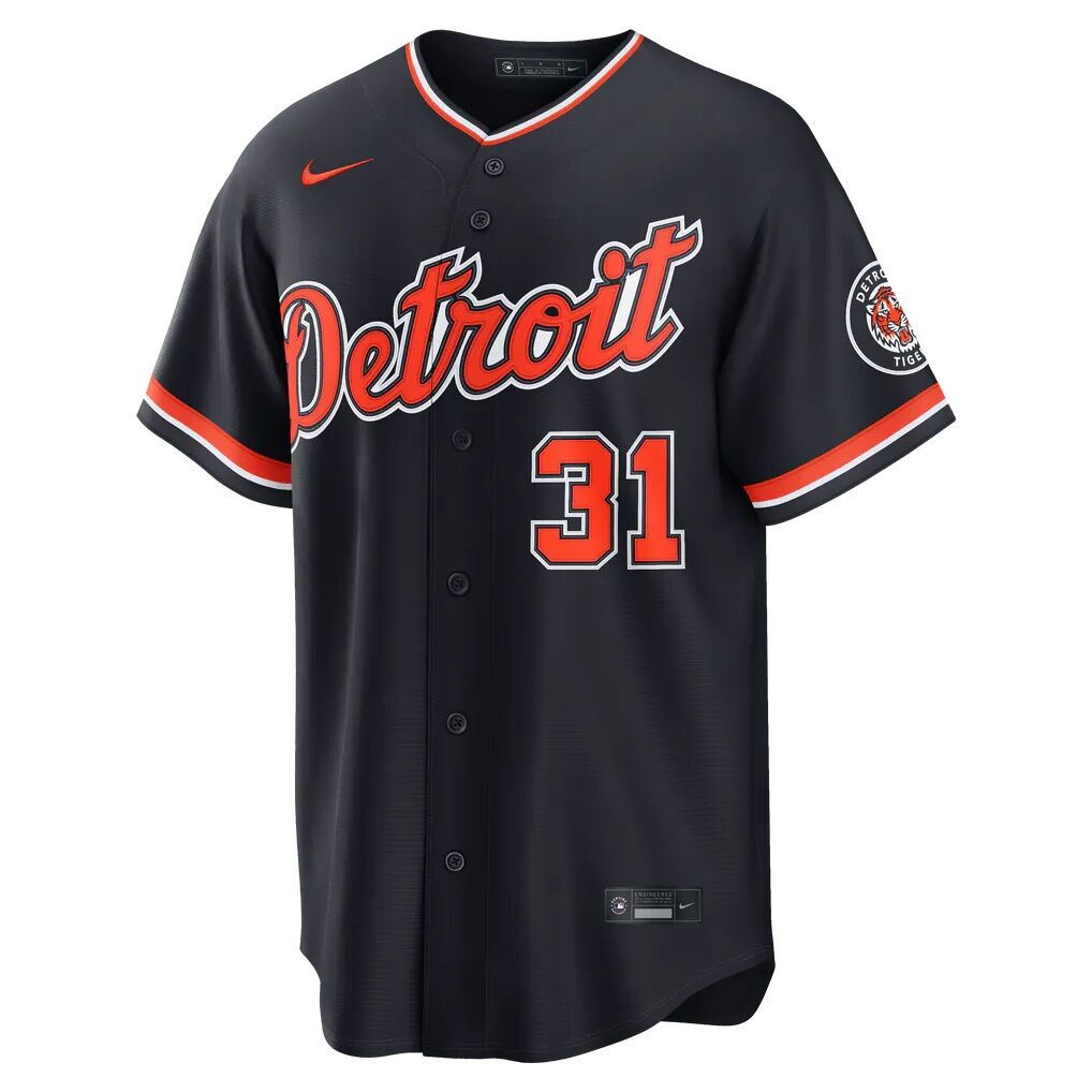 Riley Greene Detroit Tigers Nike Alternate Stadium Jersey