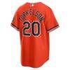 Spencer Torkelson Detroit Tigers Nike Alternate Stadium Jersey - Orange - Detail View