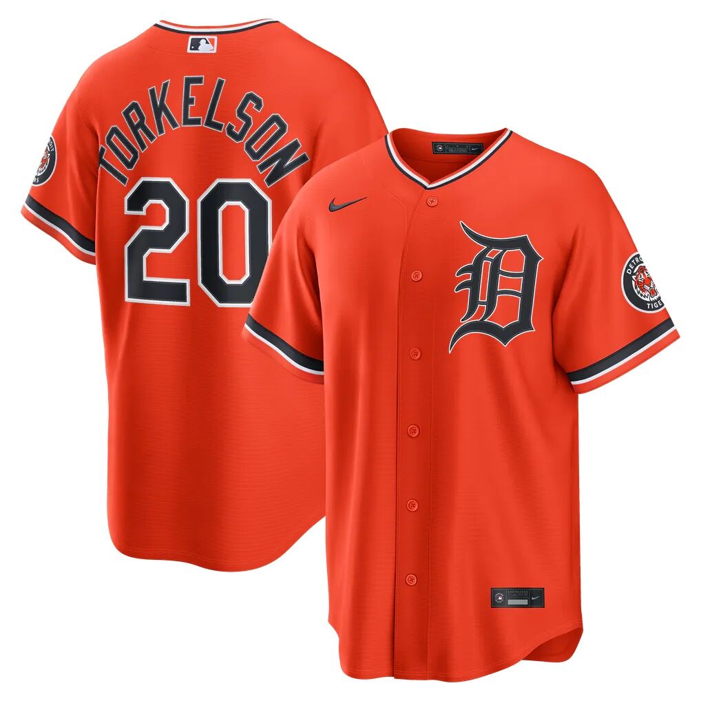 Spencer Torkelson Detroit Tigers Nike Alternate Stadium Jersey