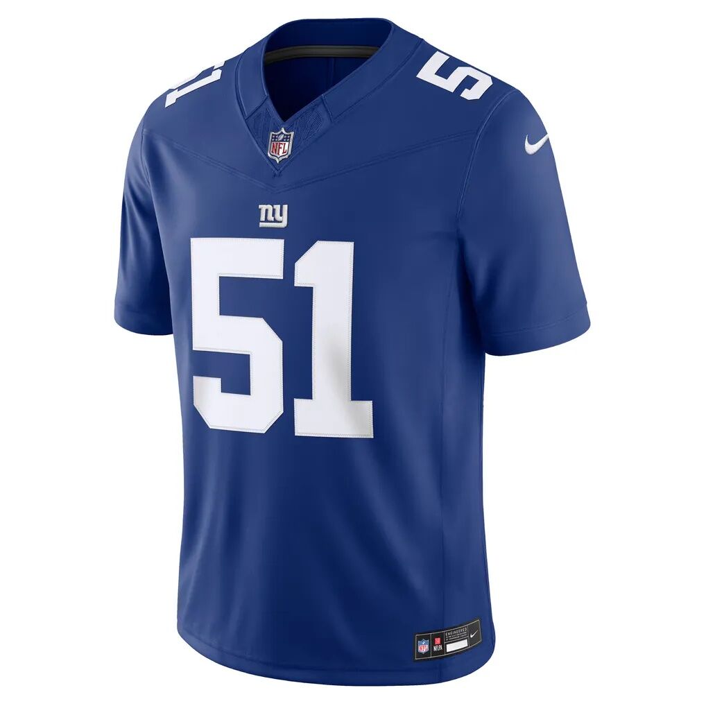 Abdul Carter New York Giants Nike Team Vapor F.U.S.E. Stitched Limited Jersey - Royal