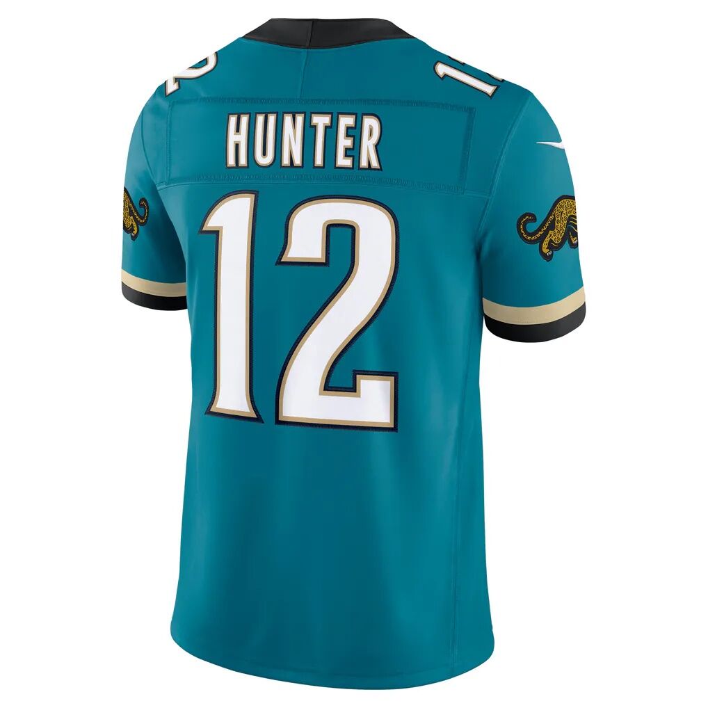 Travis Hunter Jacksonville Jaguars Nike Alternate Prowler Throwback Vapor F.U.S.E. Stitched Limited Jersey