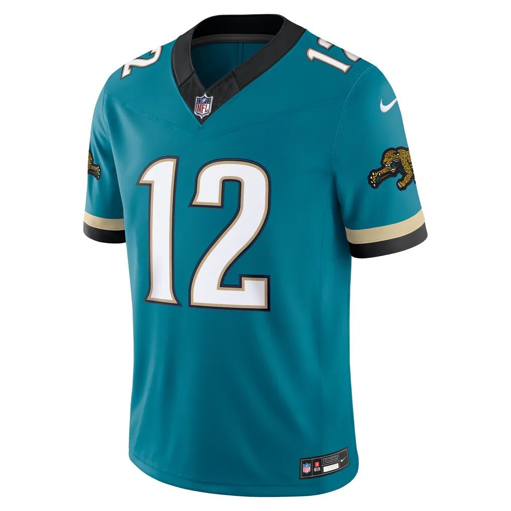 Travis Hunter Jacksonville Jaguars Nike Alternate Prowler Throwback Vapor F.U.S.E. Stitched Limited Jersey
