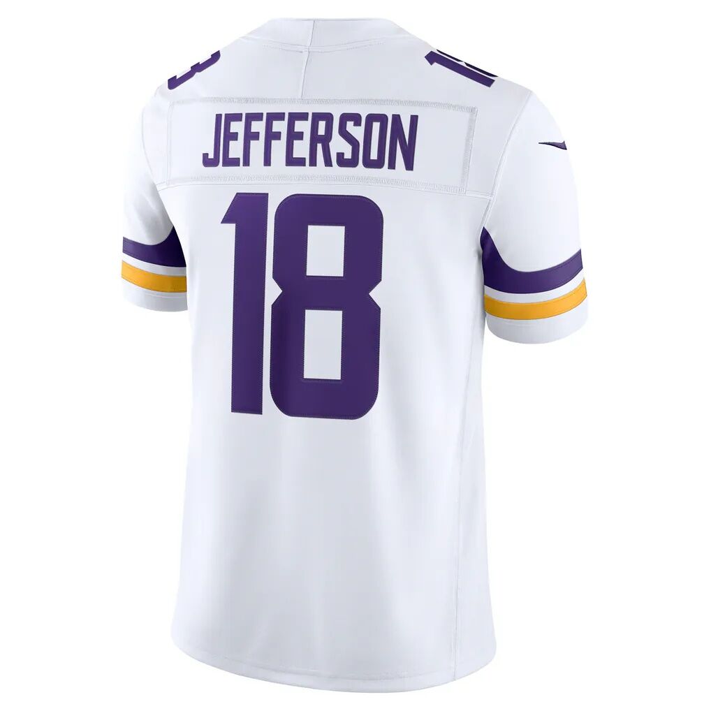 Justin Jefferson Minnesota Vikings Nike Vapor F.U.S.E. Stitched Limited Jersey