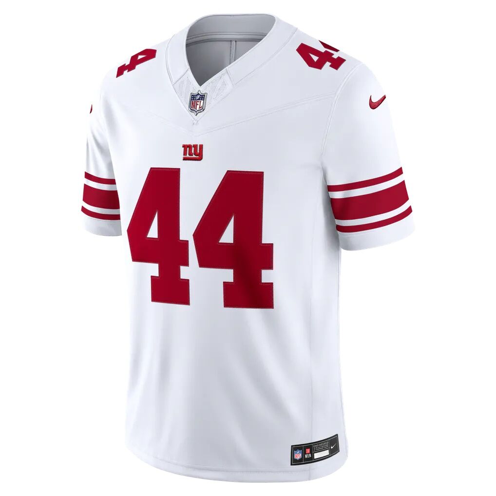 Cam Skattebo New York Giants Nike Vapor F.U.S.E. Stitched Limited Jersey