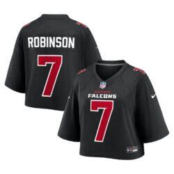 Bijan Robinson Atlanta Falcons Nike Women's Cropped Fashion Game Jersey