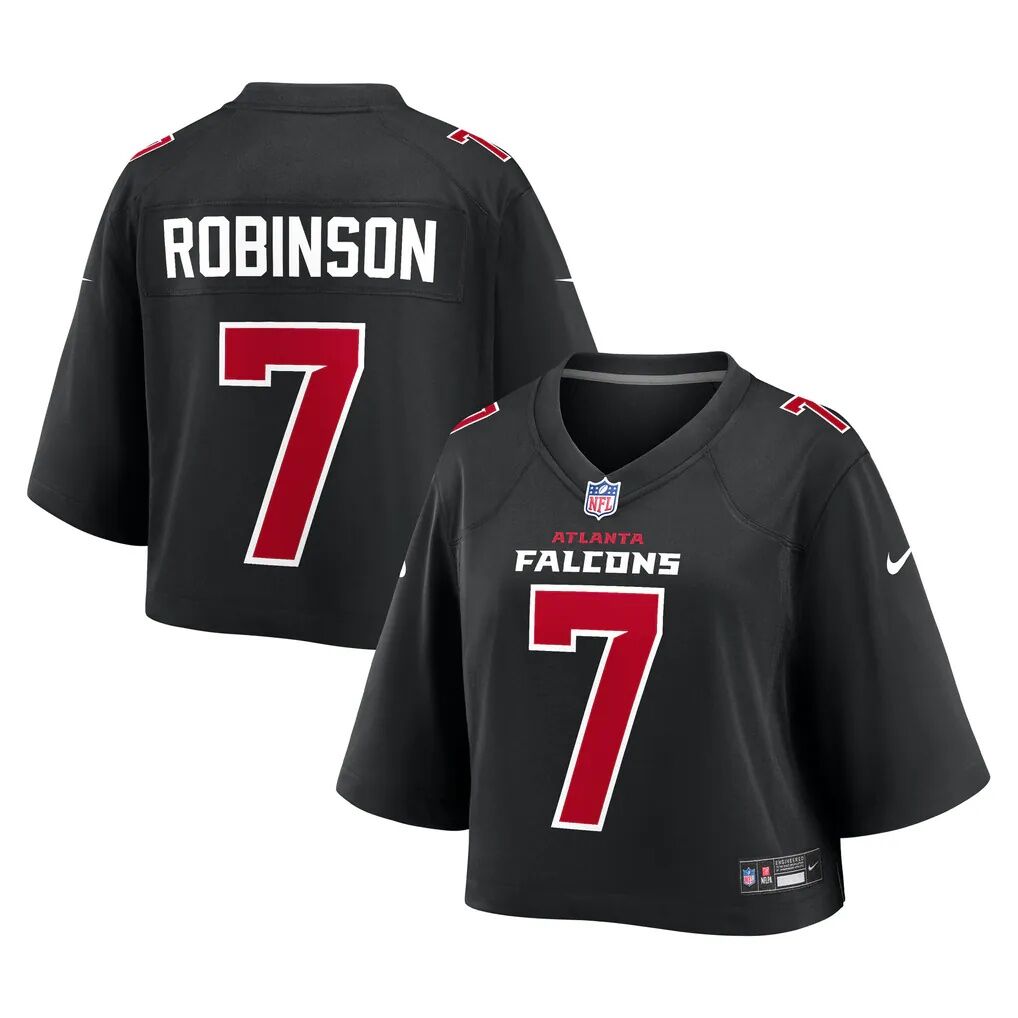 Bijan Robinson Atlanta Falcons Nike Women's Cropped Fashion Game Jersey