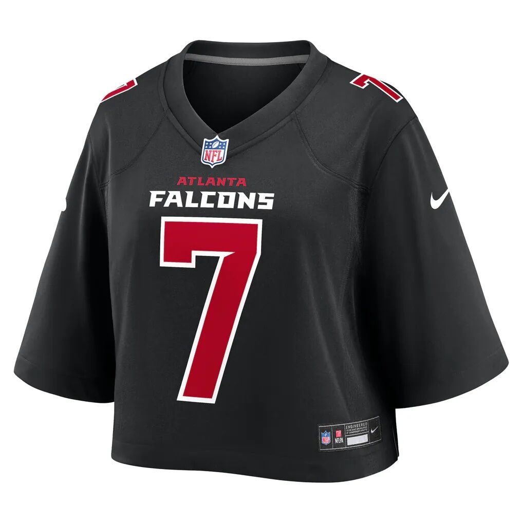 Bijan Robinson Atlanta Falcons Nike Women's Cropped Fashion Game Jersey