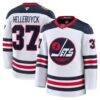 Connor Hellebuyck Winnipeg Jets Fashion7 2026 NHL Heritage Classic Premium Player Jersey - White - Front View