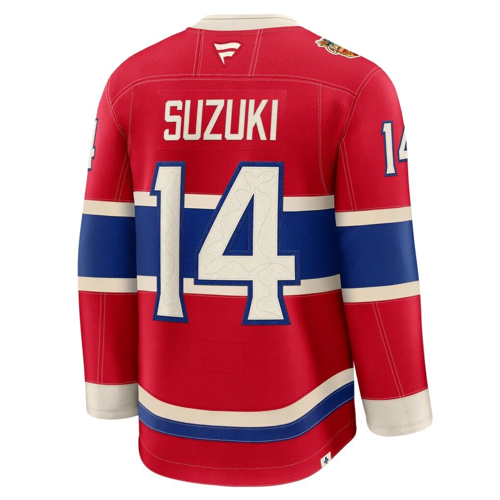 Nick Suzuki Montreal Canadiens Fashion7 2026 NHL Heritage Classic Premium Player Jersey