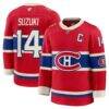 Nick Suzuki Montreal Canadiens Fashion7 2026 NHL Heritage Classic Premium Player Jersey - Red - Front View