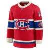 Cole Caufield Montreal Canadiens Fashion7 2026 NHL Heritage Classic Premium Player Jersey - Red - Side View