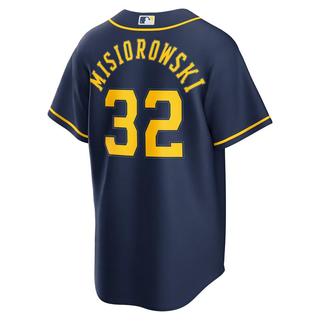 Jacob Misiorowski Milwaukee Brewers Nike Alternate Replica Jersey