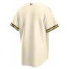 Milwaukee Brewers Nike 2026 World Series Home Replica Jersey - Cream - Alt2