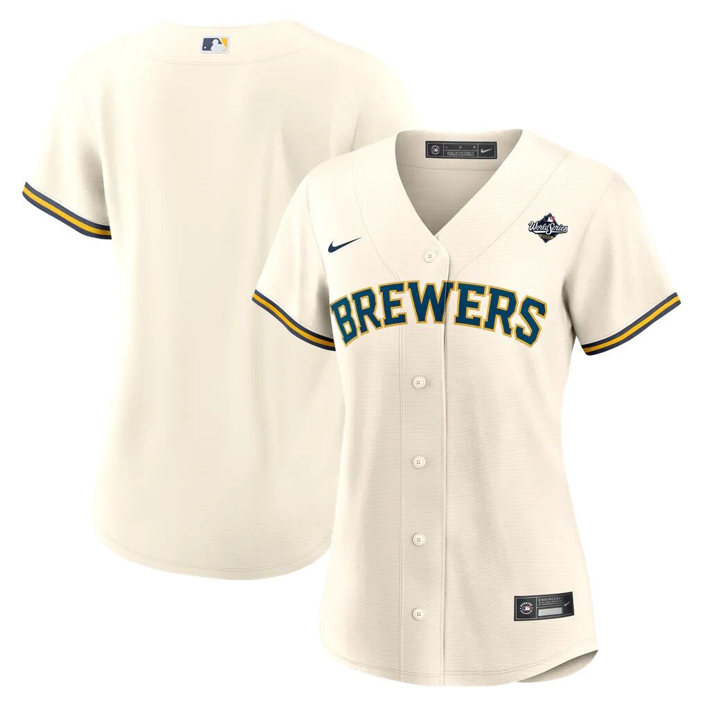 Milwaukee Brewers Nike Women's 2026 World Series Home Replica Jersey