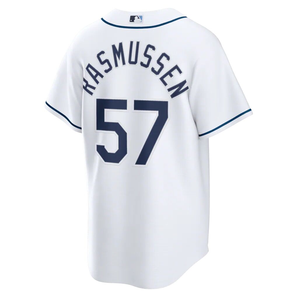 Drew Rasmussen Tampa Bay Rays Nike 2026 World Series Home Replica Jersey