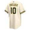 Sal Frelick Milwaukee Brewers Nike 2026 World Series Home Replica Jersey - Cream - Alt2