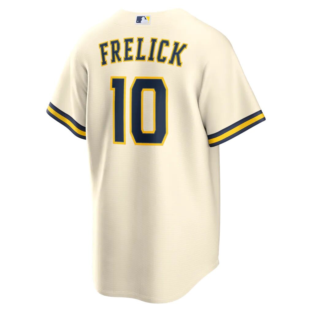 Sal Frelick Milwaukee Brewers Nike 2026 World Series Home Replica Jersey