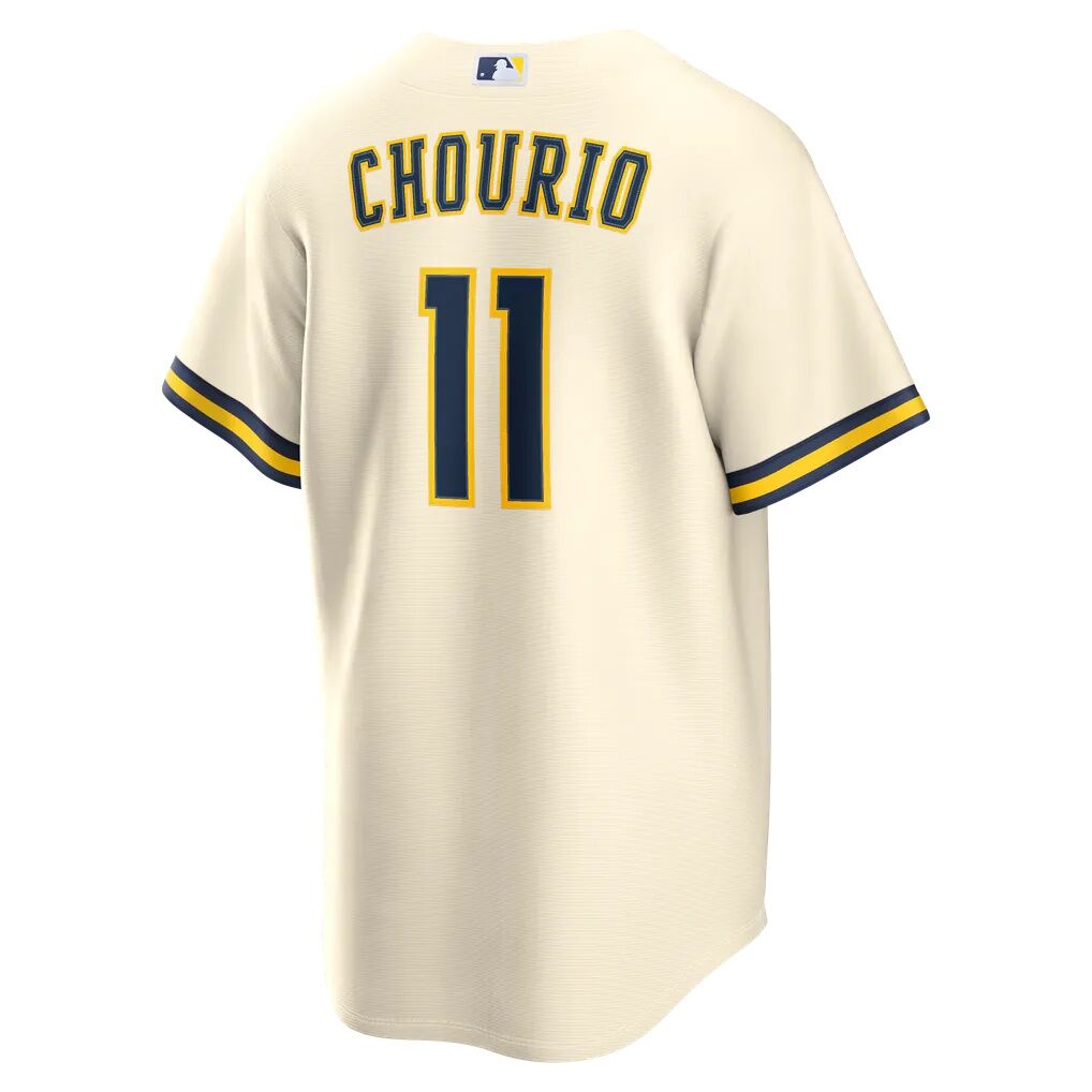 Jackson Chourio Milwaukee Brewers Nike 2026 World Series Home Replica Jersey