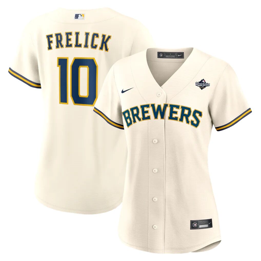 Sal Frelick Milwaukee Brewers Nike Women's 2026 World Series Home Replica Jersey