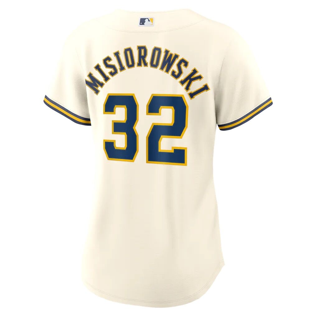 Jacob Misiorowski Milwaukee Brewers Nike Women's 2026 World Series Home Replica Jersey