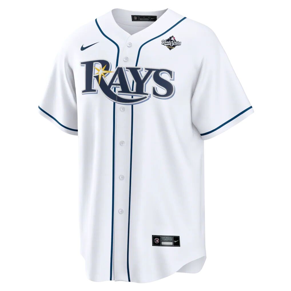 Junior Caminero Tampa Bay Rays Nike 2026 World Series Home Replica Jersey