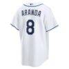 Jonathan Aranda Tampa Bay Rays Nike 2026 World Series Home Replica Jersey - White - Alt2